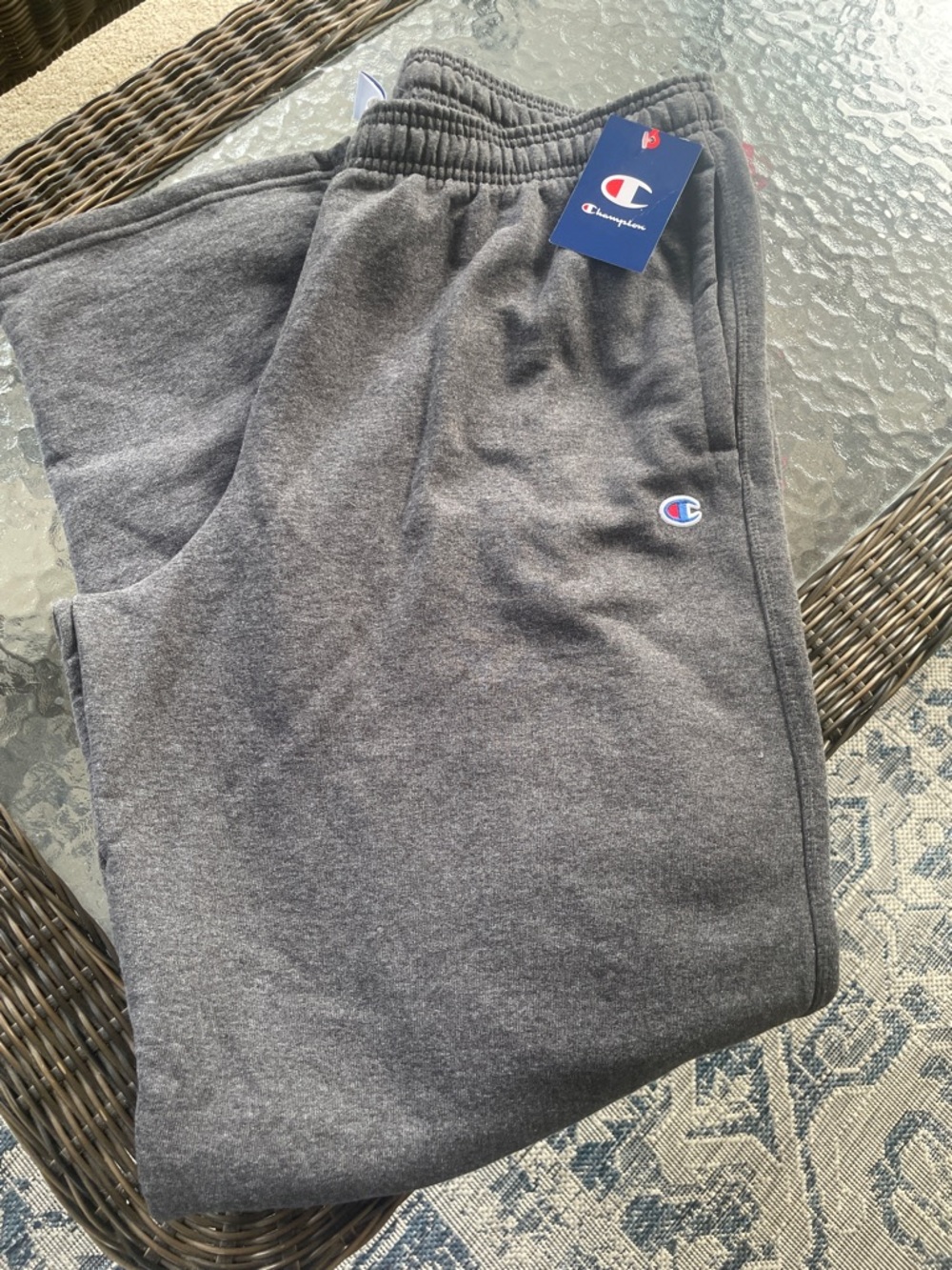 Men’s brand new champion gray XL sweatpants